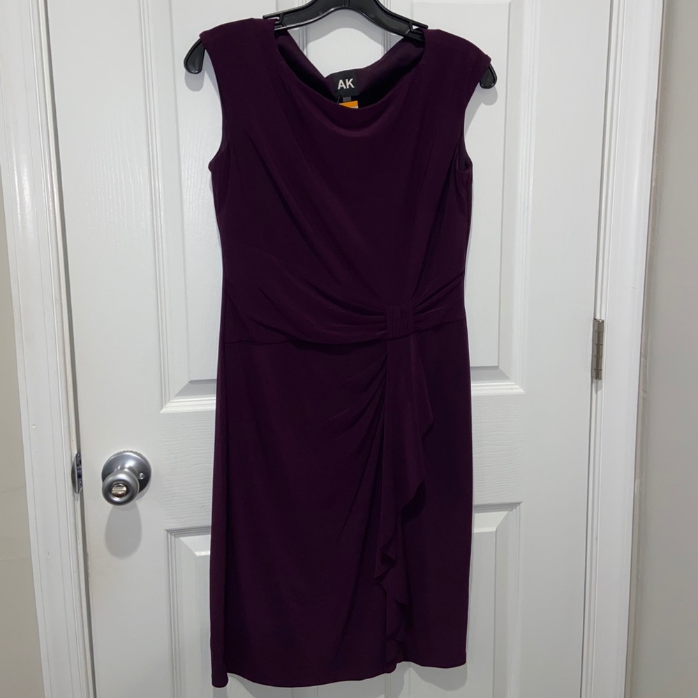 Anne Klein Purple Dress